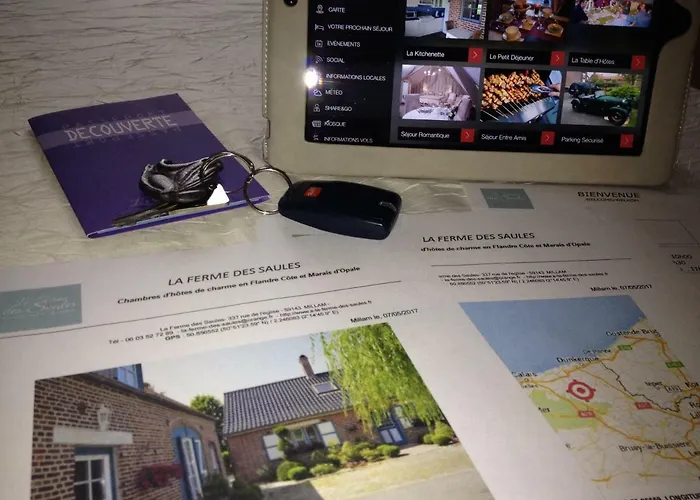 Côte D'opale - La Ferme Des Saules Couette-café Millam